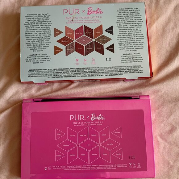 New! PUR X Barbie Endless Possibilities II Signature 15-Piece Eyeshadow Palette - Picture 3 of 6
